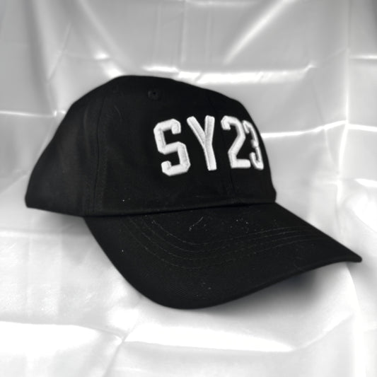 Black - “SY23” Cotton Dad Cap