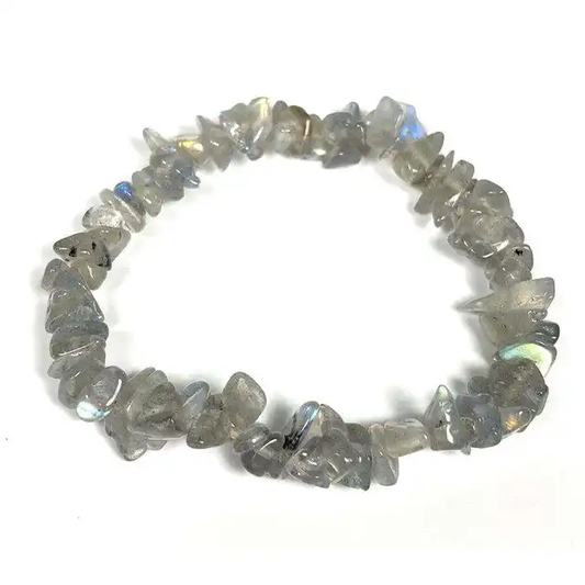 Labradorite Crystal Chip Bracelet