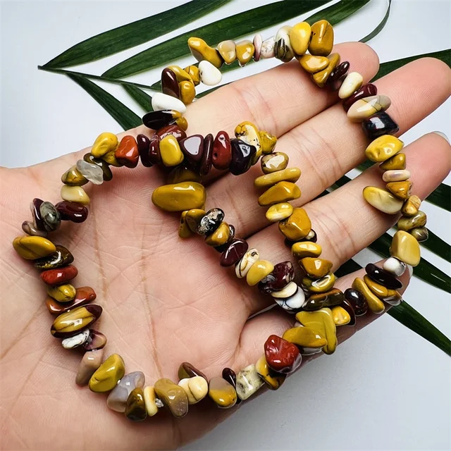 Mookaite Crystal Chip Bracelet