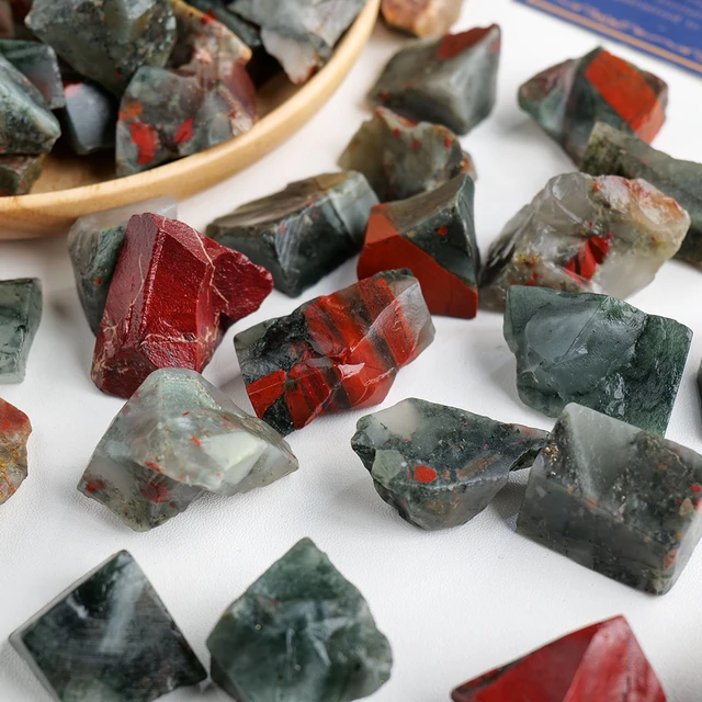 Rough African Bloodstone Crystal