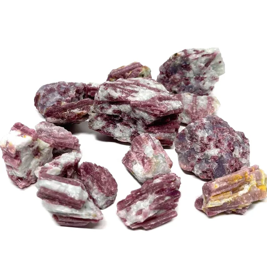 Rough Plum Blossom Tourmaline