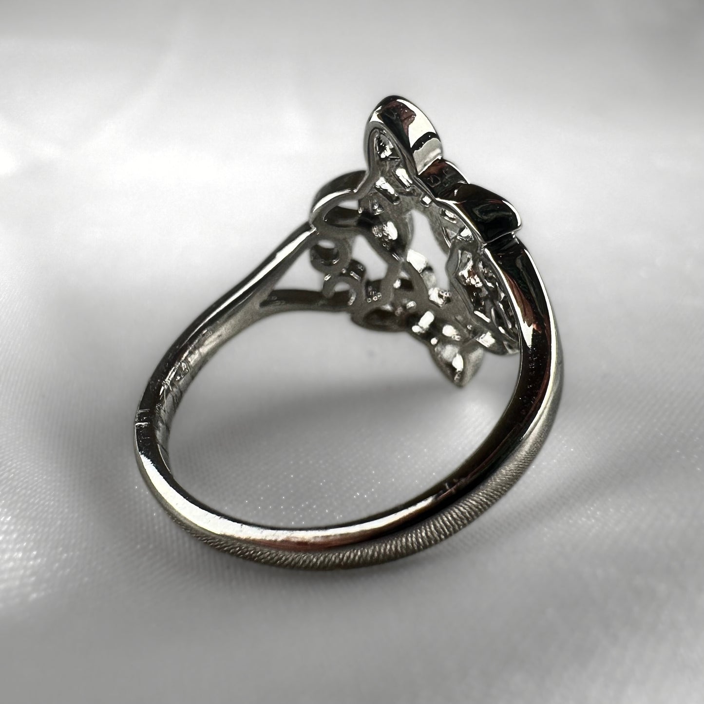 Silver Large Celtic Filigree Ring