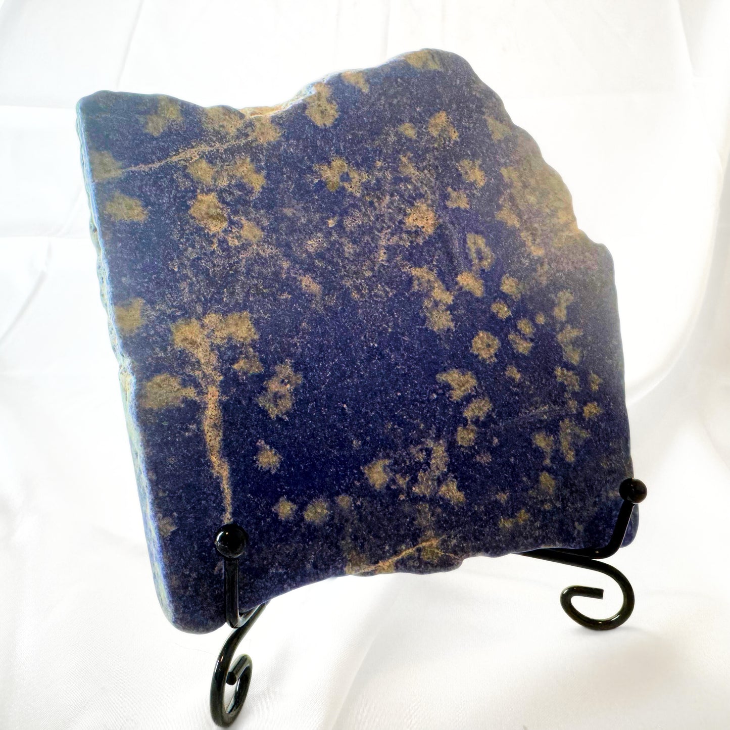 Lapis Lazuli Slab with Stand - E