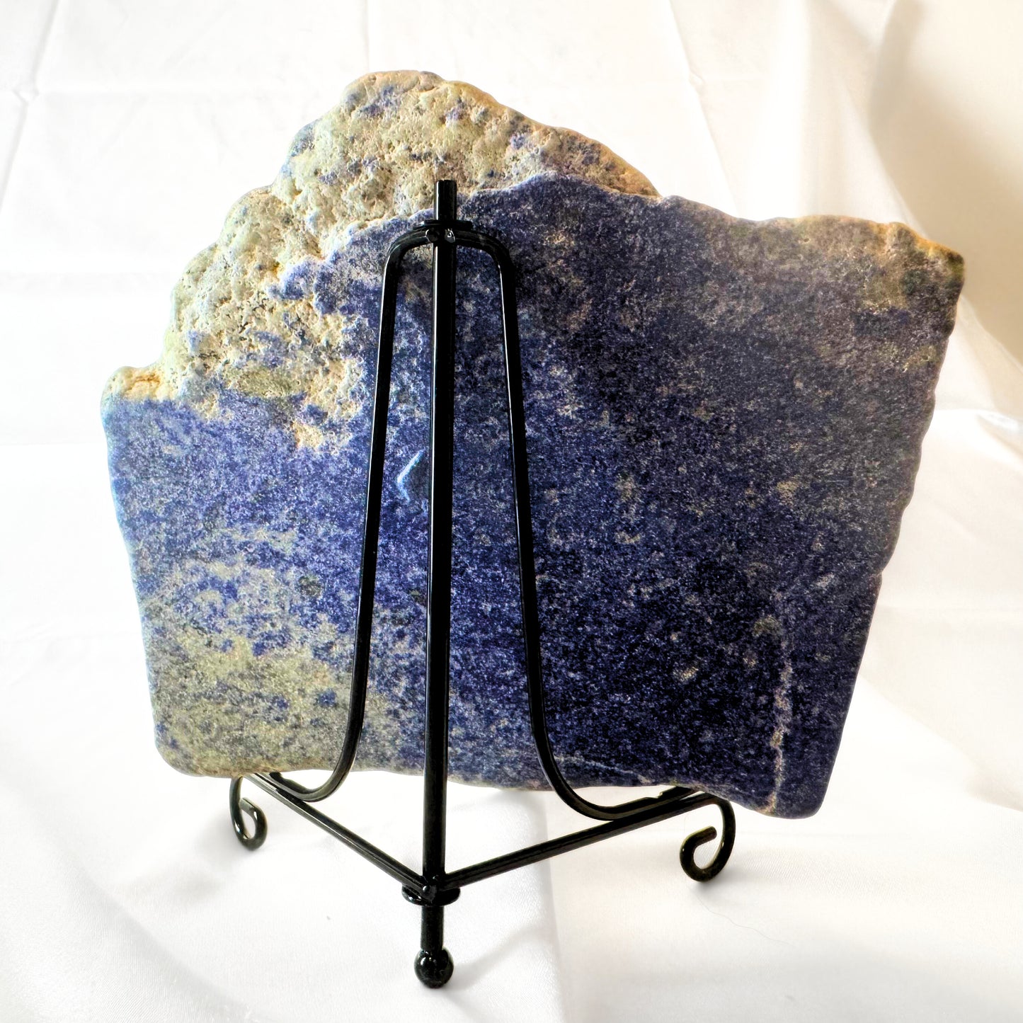 Lapis Lazuli Slab with Stand - E
