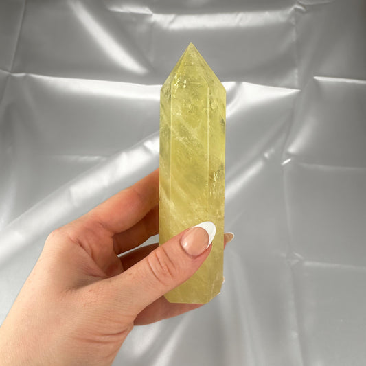 citrine large crystal point
