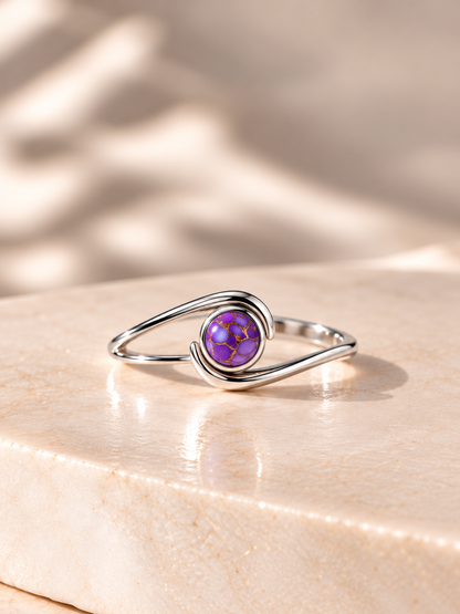 NEW Bypass Crystal Silver Plated Rings