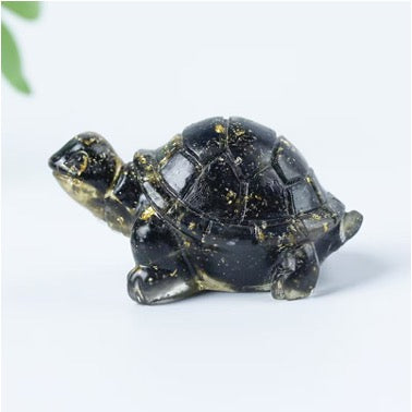 Resin Turtle - Black