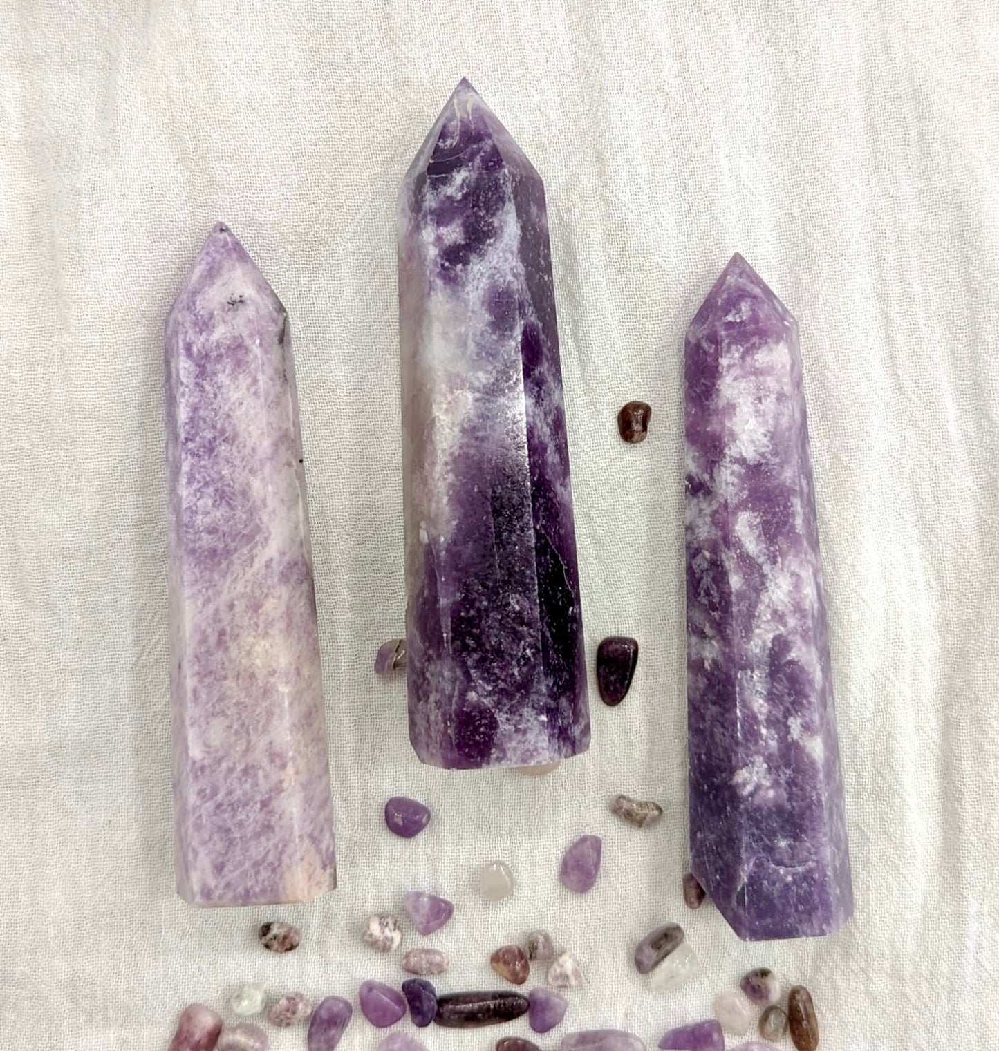 Lepidolite Crystal Point (M)