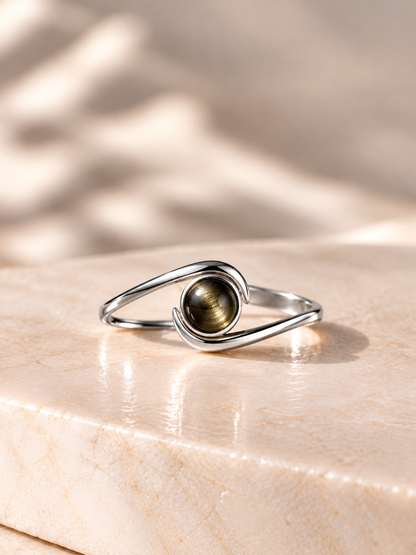 NEW Bypass Crystal Silver Plated Rings