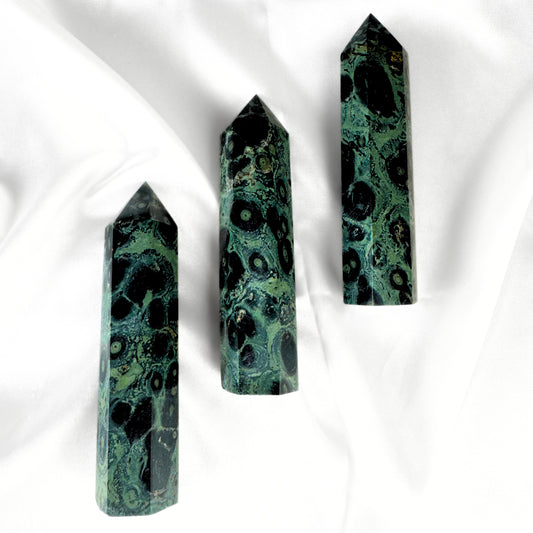 Kambaba Jasper Crystal Point (L)
