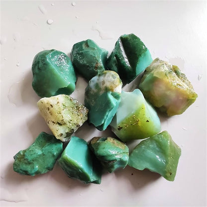 Rough Green Agate