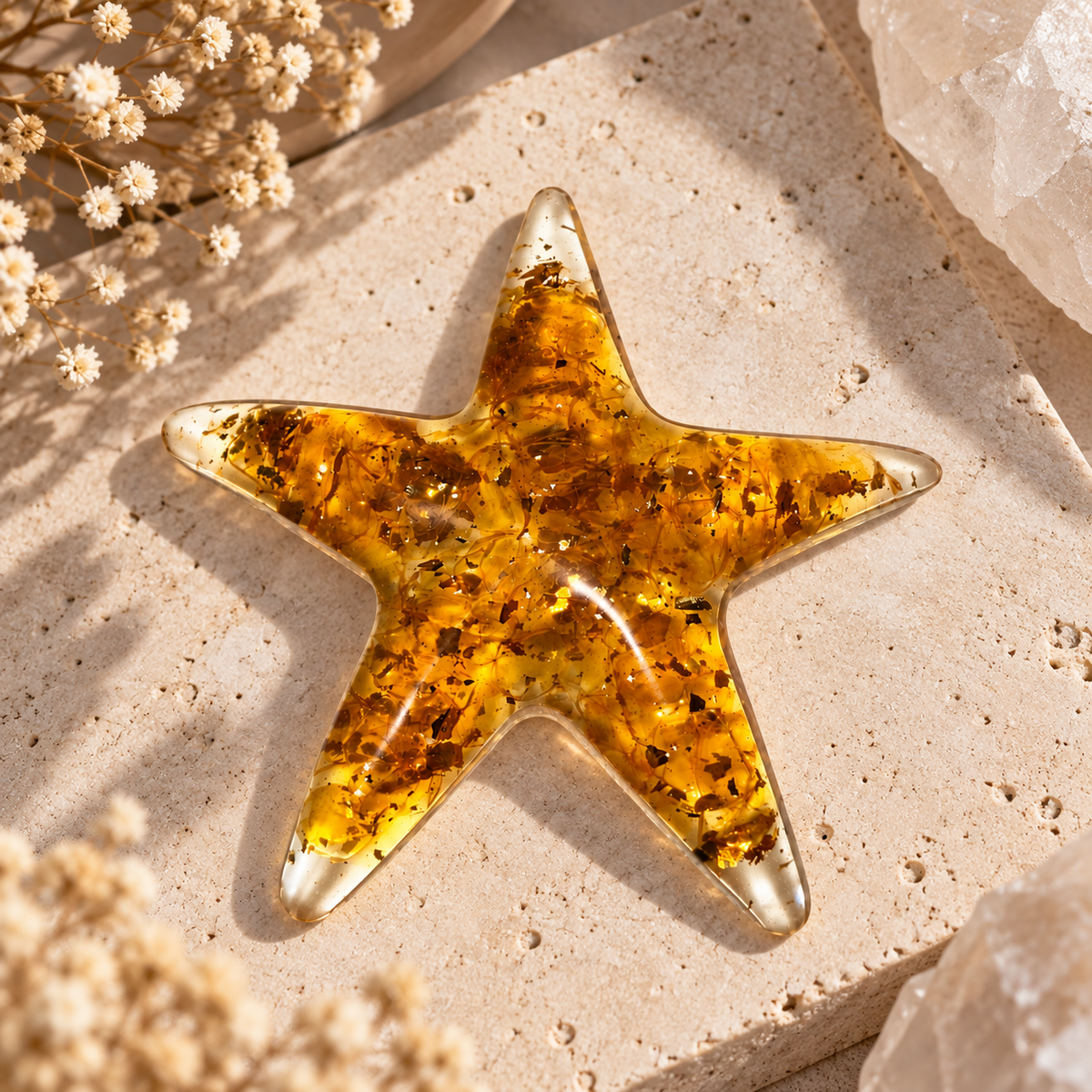 Resin Crystal Chip Starfish