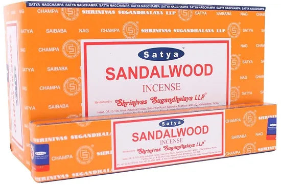 Satya Incense - Sandalwood (Orange)