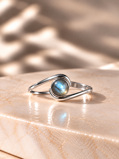 NEW Bypass Crystal Silver Plated Rings