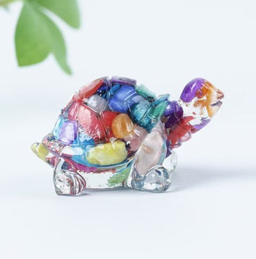 Resin Turtle - Multicoloured 2
