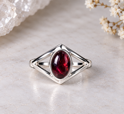 NEW Evil Eye Style Crystal Silver Plated Rings