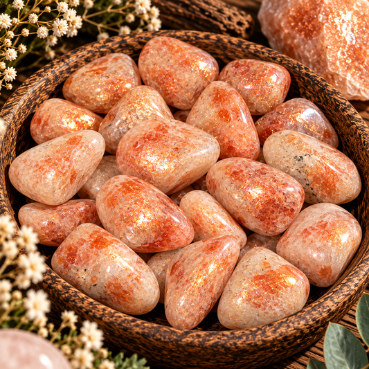 Sunstone Crystal Tumblestone