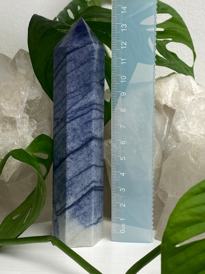 Blue Aventurine Crystal Point (L)