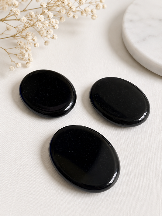 Black Obsidian Crystal Thumbstone