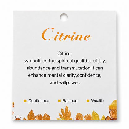 CITRINE Beaded Bracelets