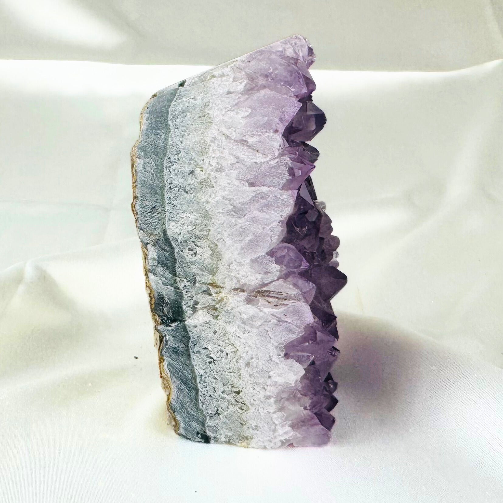 Amethyst Cut Base Crystal Cluster 