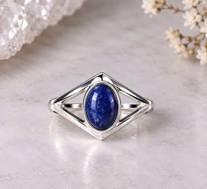 NEW Evil Eye Style Crystal Silver Plated Rings