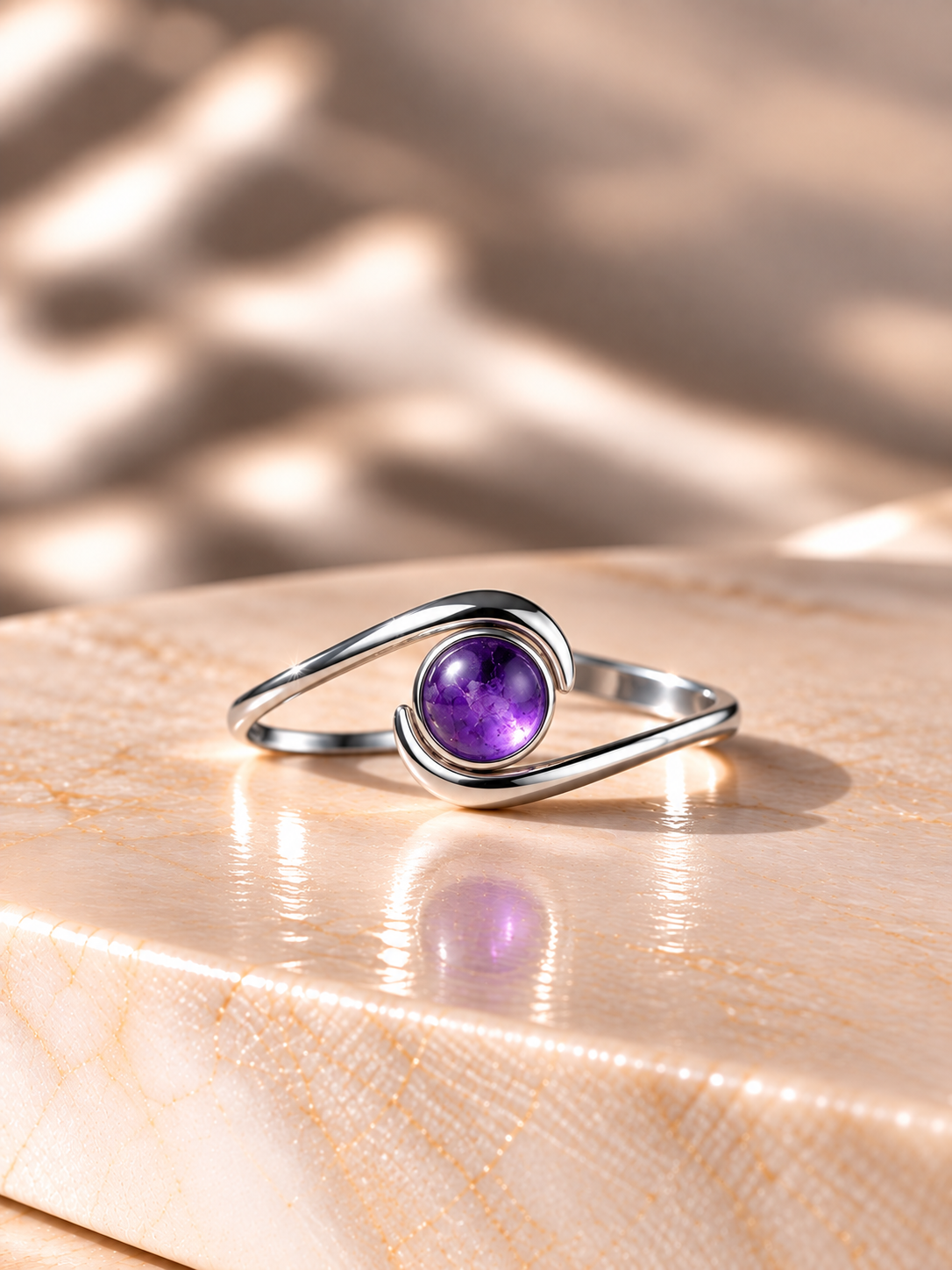 NEW Bypass Crystal Silver Plated Rings