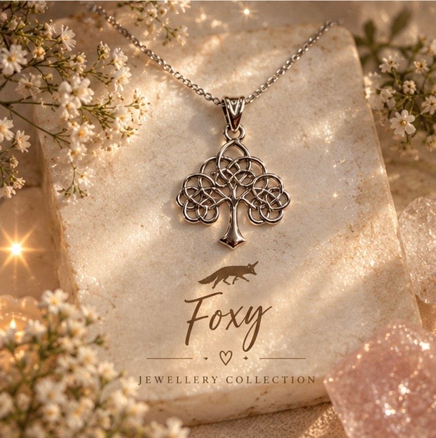 S925 Silver Tree Necklace