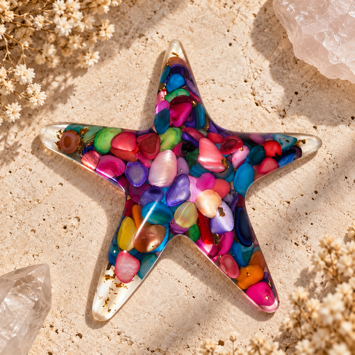 Resin Crystal Chip Starfish