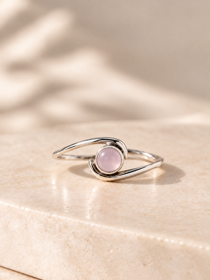 NEW Bypass Crystal Silver Plated Rings