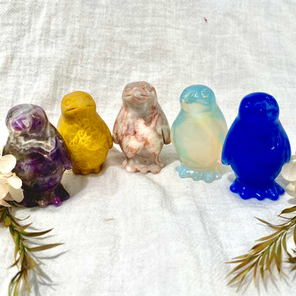 Mummy Penguin Carvings - 5.2cm