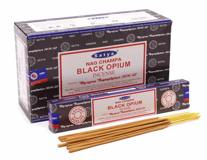 Satya Incense - Nag Champa Black Opium