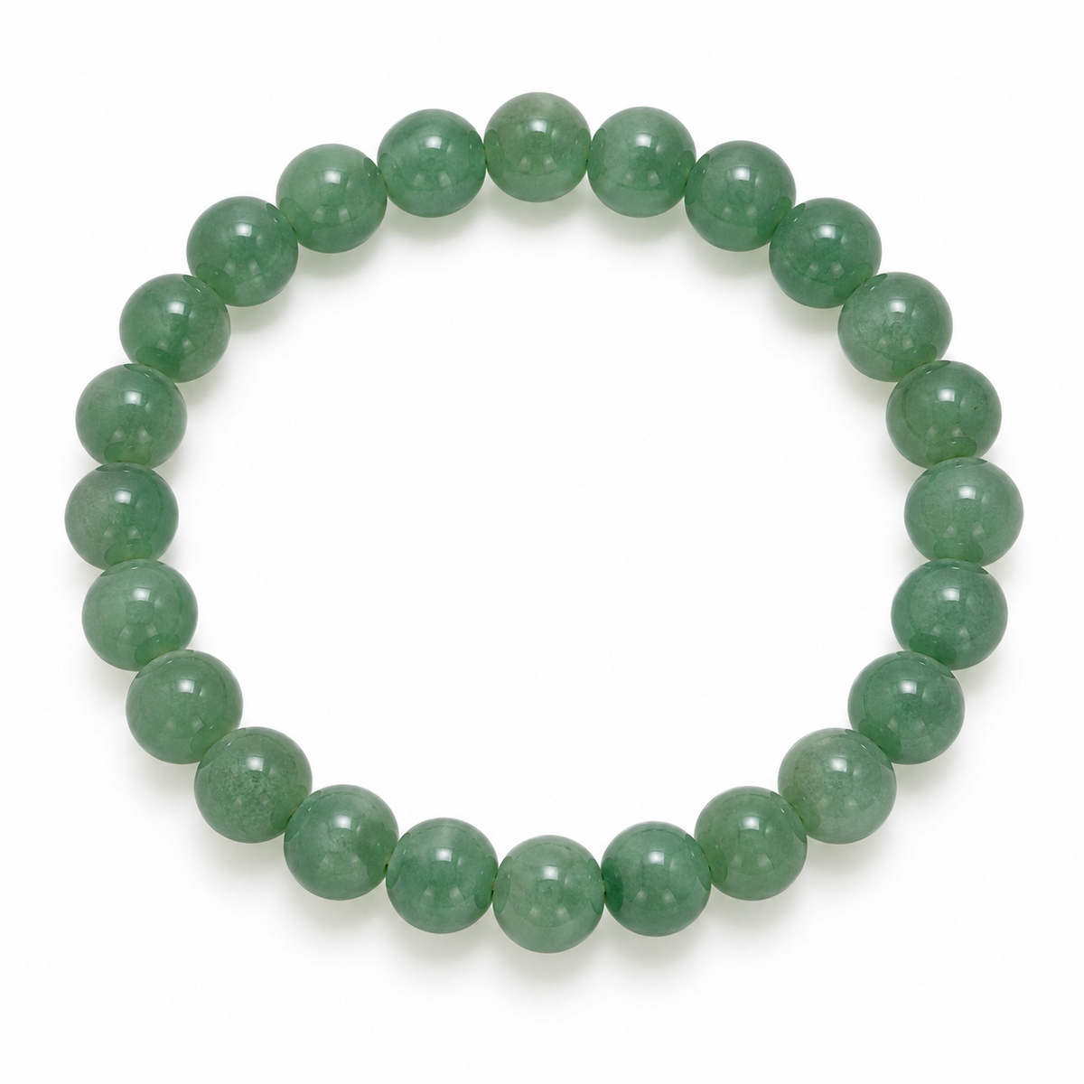 GREEN AVENTURINE  Crystal Beaded Bracelets