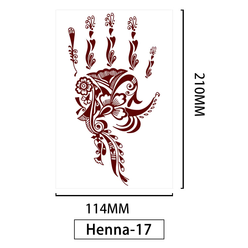 Henna Stencils - 17