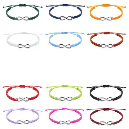 Adjustable Woven Infinity Bracelets