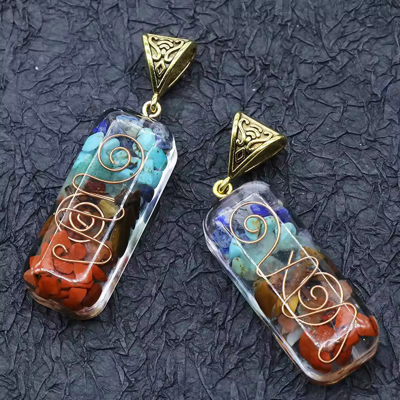 Foxy Chakra Orgone Necklace