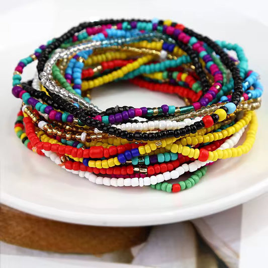 Elasticated Beaded Anklets