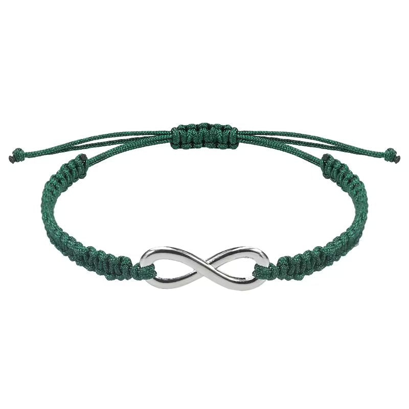 Adjustable Woven Infinity Bracelets