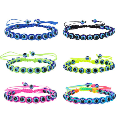 Adjustable Multi Evil Eye Bracelets