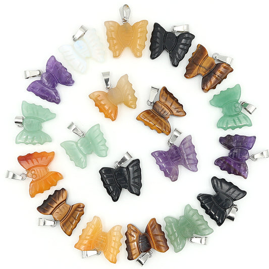 Crystal Butterfly Necklace