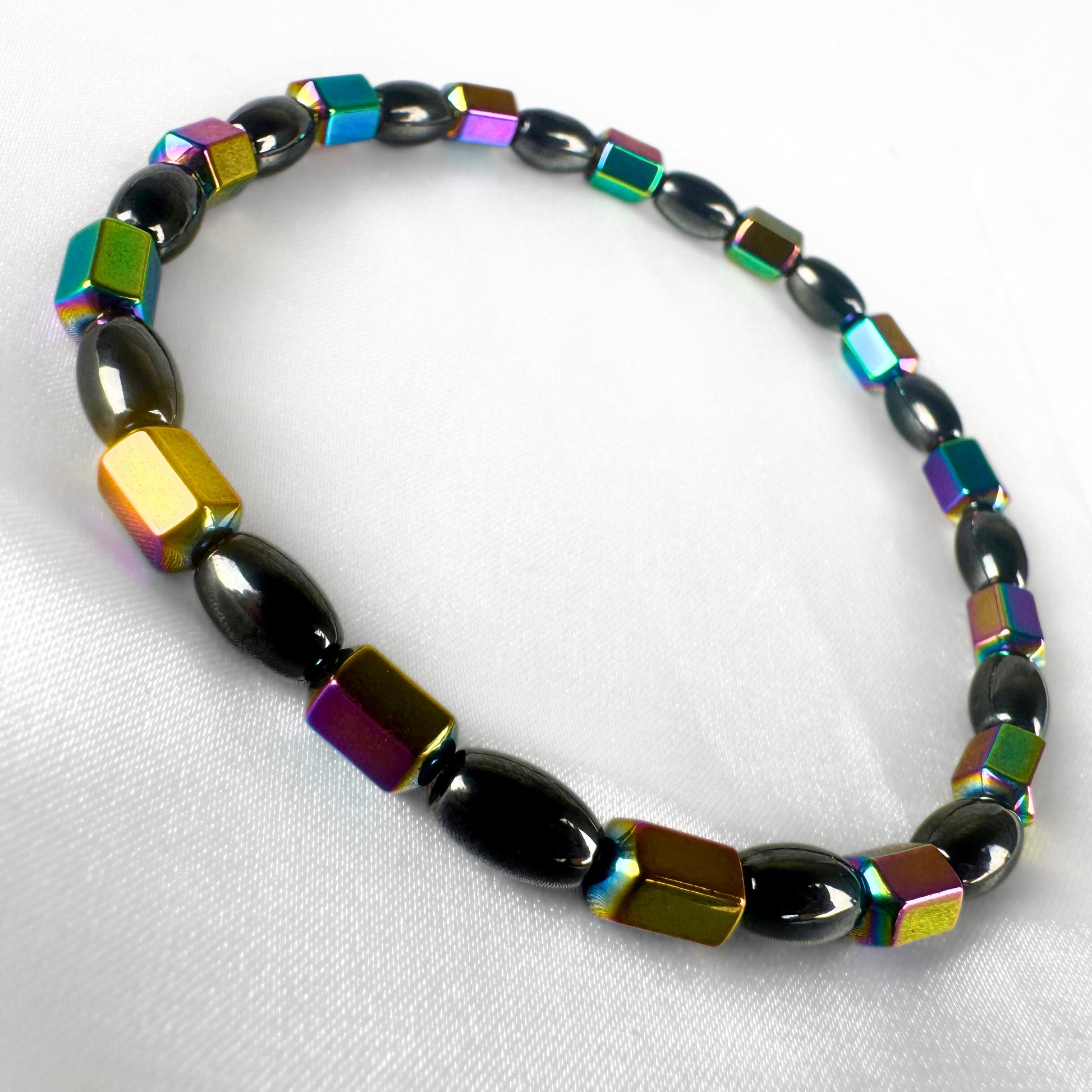 Hematite Crystal Anklet
