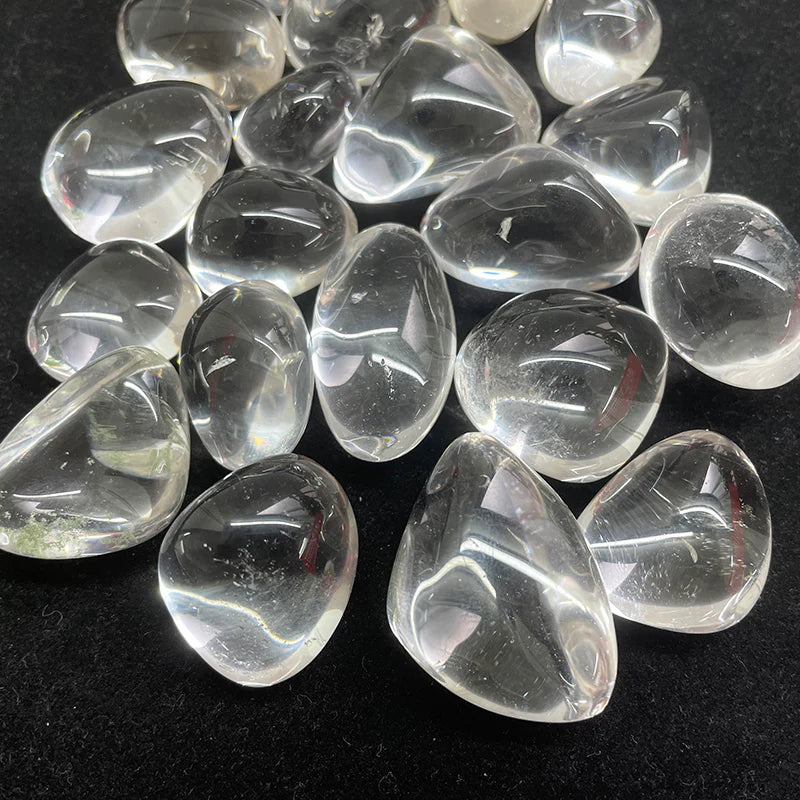 Clear Quartz Crystal Tumblestone