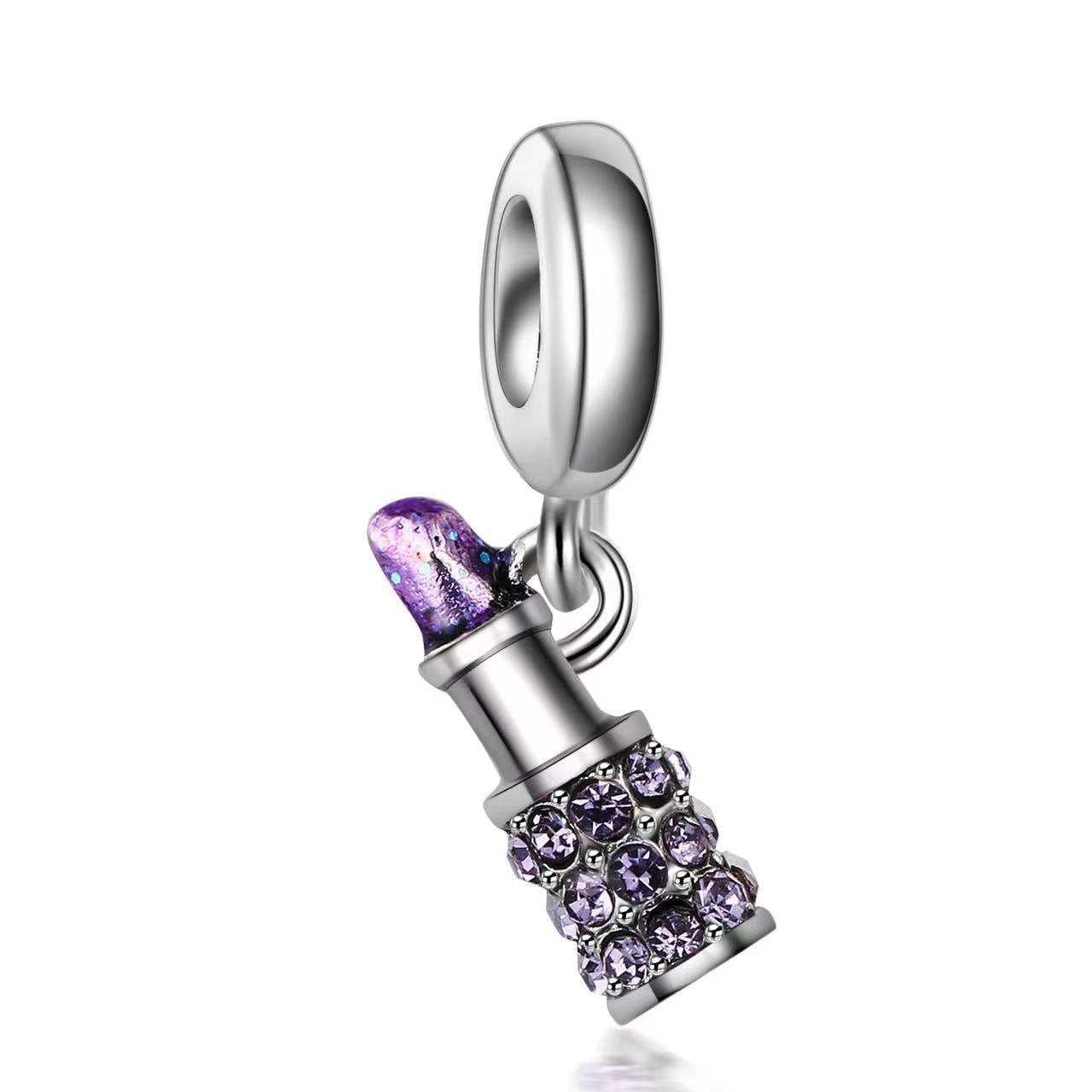 Diamante Lipstick Charm