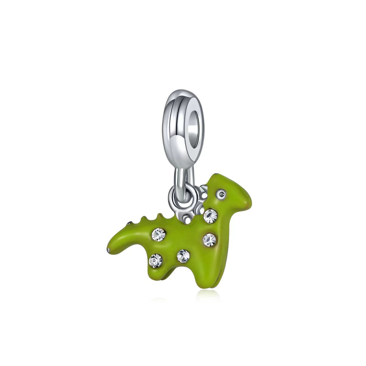 Diamante Dinosaur Charm