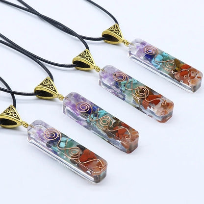 Foxy Chakra Orgone Necklace