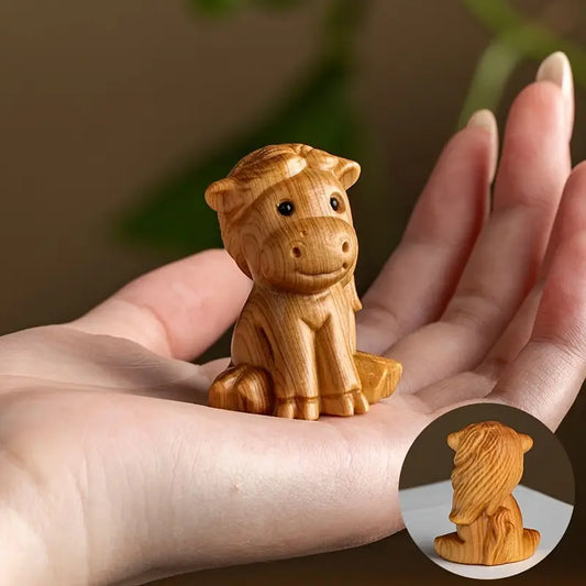 Wooden Horse Carving