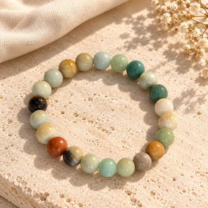 AMAZONITE Beaded Bracelets
