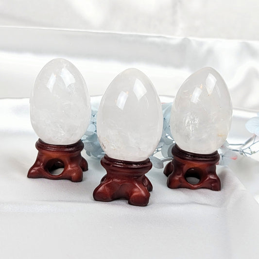 Clear Quartz Crystal Eggs (Small)