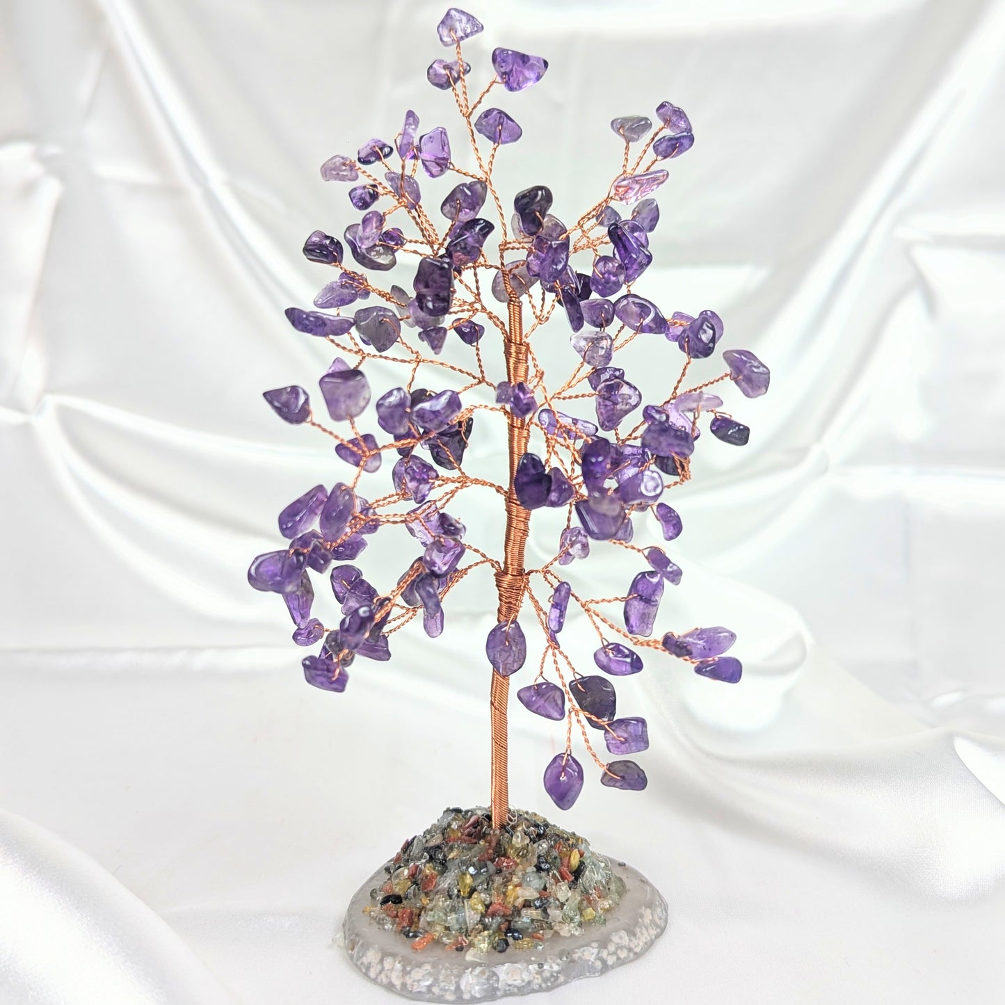 Medium Amethyst Crystal Chip Gem Tree