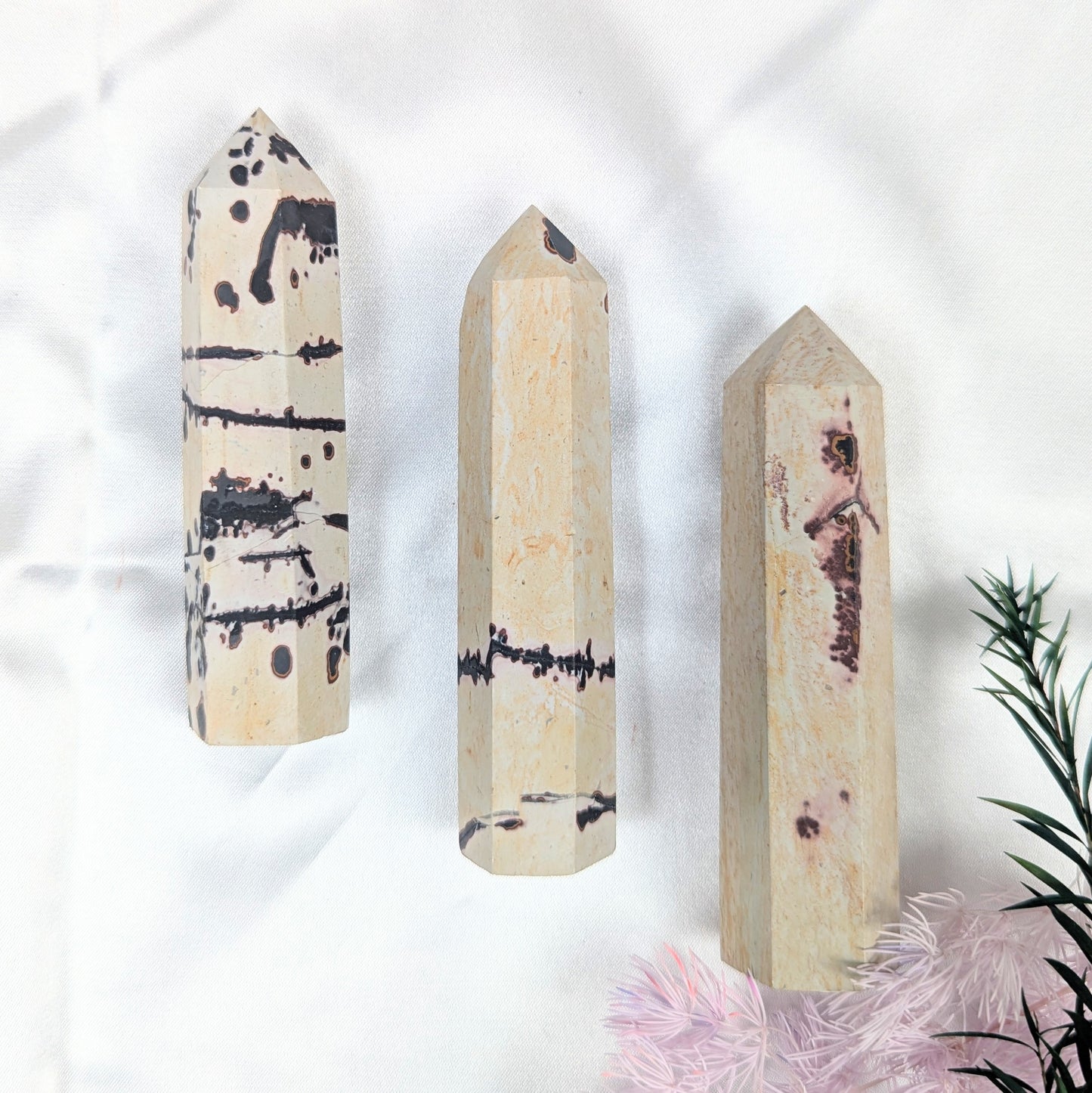 Picture Jasper Crystal Point (M)